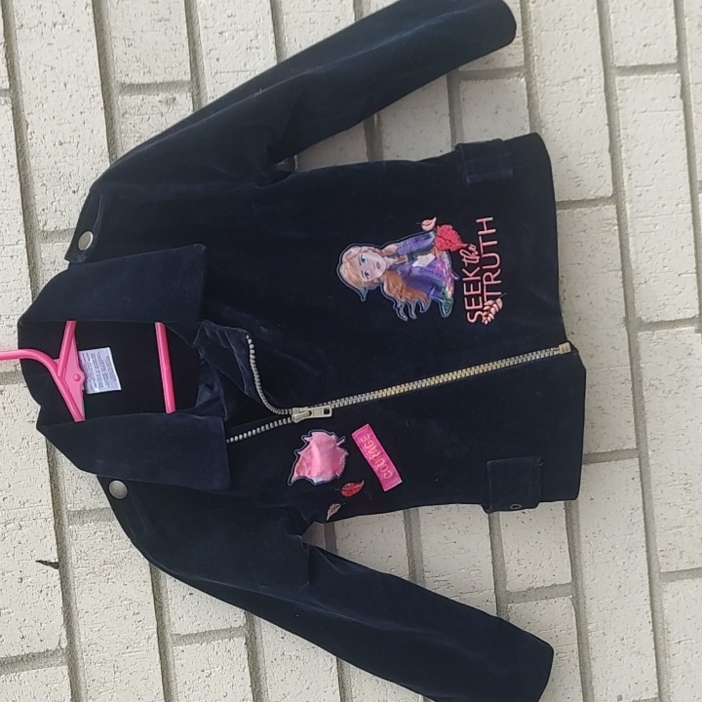 Disney,Seek The Truth, Jean Jacket with Embroidery - Picture 4 of 9